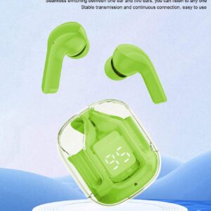 Air31 Wireless Crystal Transparent Earbuds ENC Type-C Digital Display