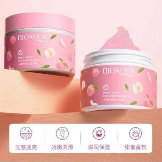 Bioaqua Peach Extract Exfoliating Face Gel Cream – Fruit Acid Gentle Peeling Gel 140g