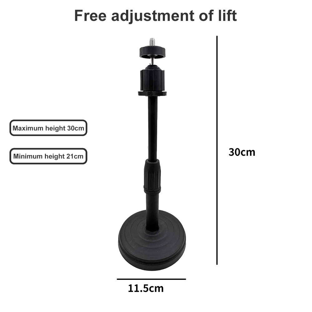 Multi-functional Microphone Stand & Adjustable Phone Holder