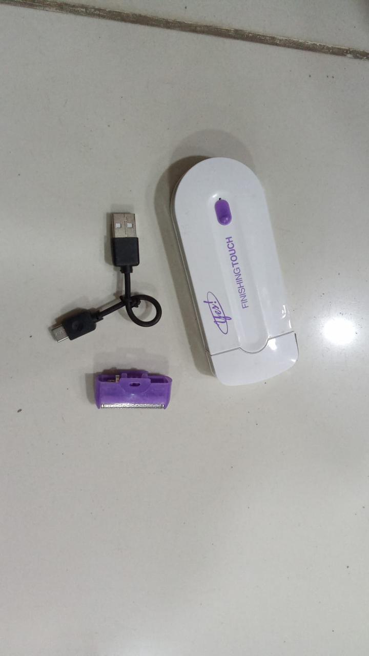 Finishing Touch Yes Hair Remover – Rechargeable Painless Facial & Body Hair Removal Device for Women
