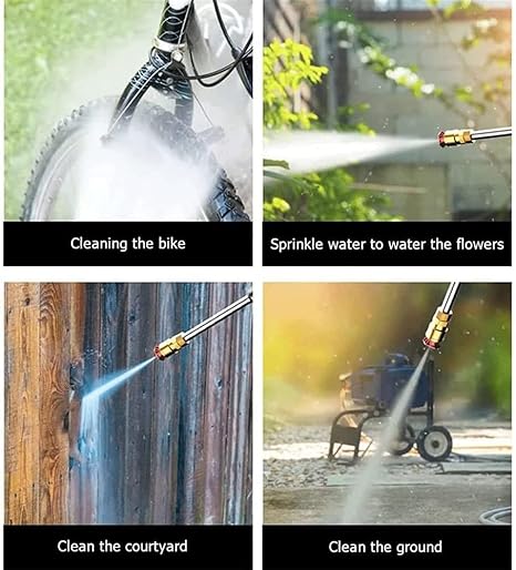 Automatic Cordless Car Wash Spray Gun – 21V Wireless Foam Jet Washer 600PSI