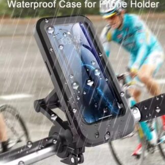 Waterproof Bike Phone Mount – 360° Rotatable Motorcycle & Bicycle Mobile Holder