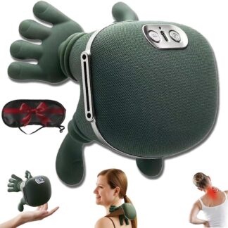 Smart Finger Pressure Neck Massager – Electric Heated Deep Kneading Shoulder & Back Massager