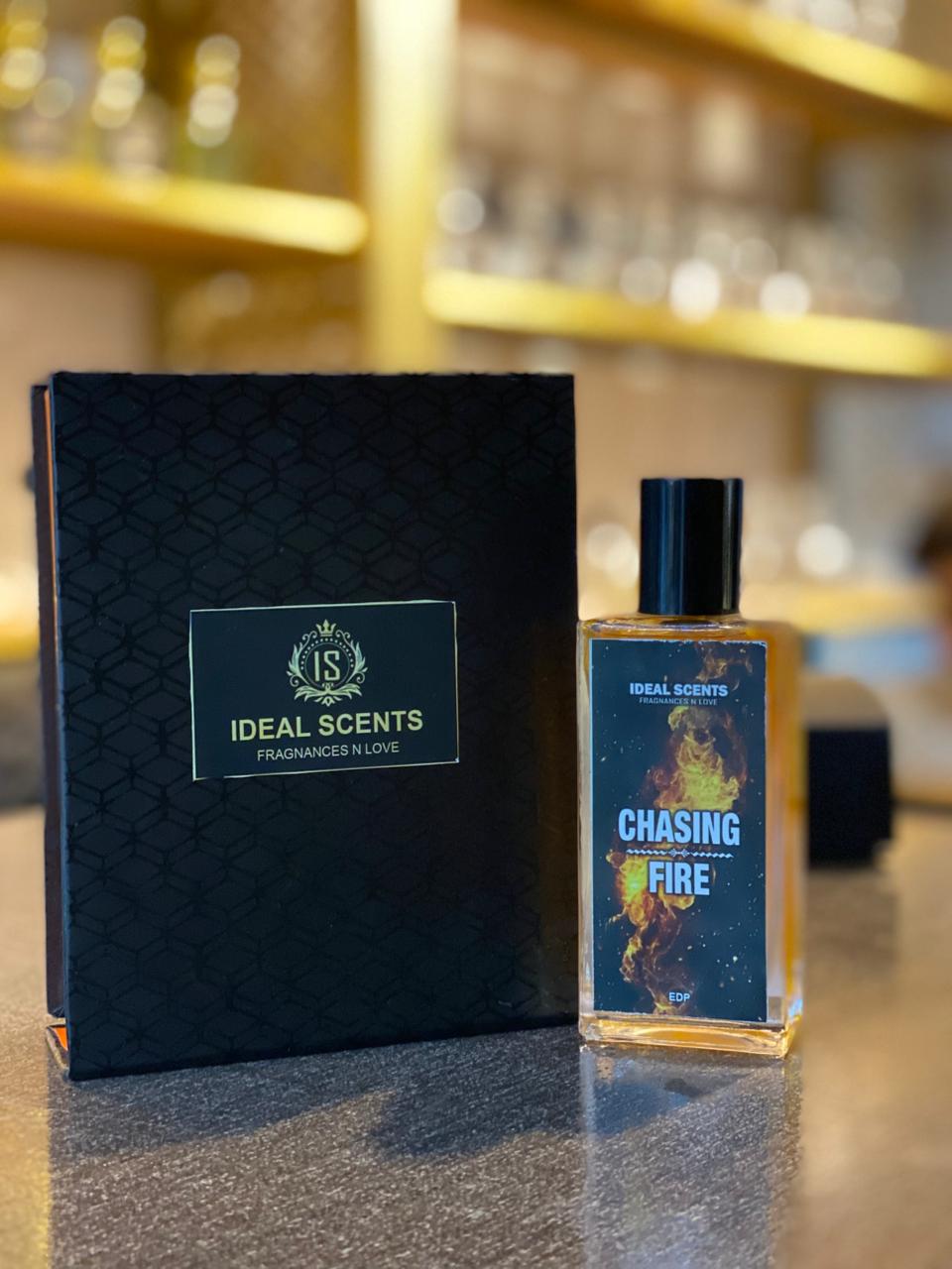 Chasing Fire Fragrance | 50ml | Inspired by Tuscan Leather | Long Lasting 8–10 Hours | Made in Pakistan - Image 2