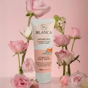 Blanca Anti Dry Skin Hydrating Facewash 100ml Gentle Cleanser For Moisturized Smooth And Healthy Skin