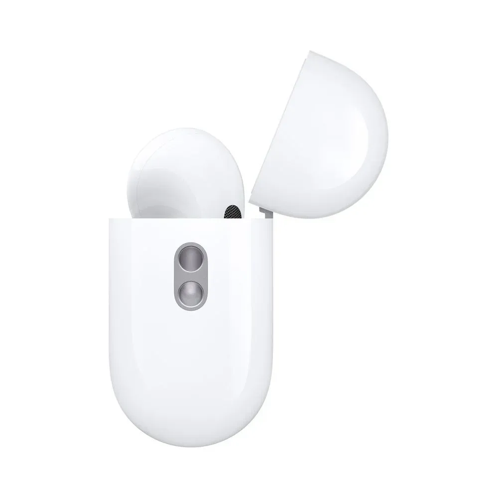 Apple Pro 2 Bluetooth Earbuds – Bazzer Sound | Magnet | Volume Control | Wireless Charging
