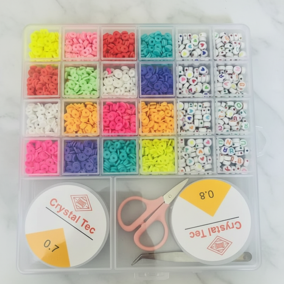 DIY Beads Box – Colorful Beads Set for Necklace & Jewelry Making - Image 3