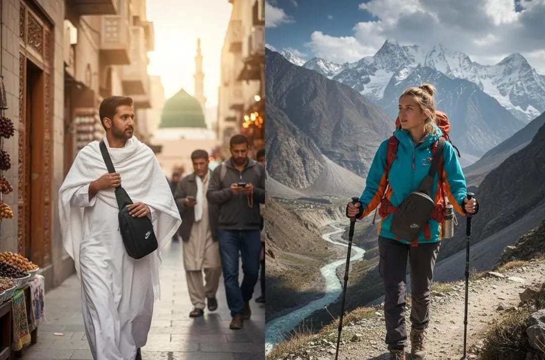 Crossbody Sling Bag for Men & Women β Travel Chest Bag for Hajj, Umrah & Daily Use - Image 3