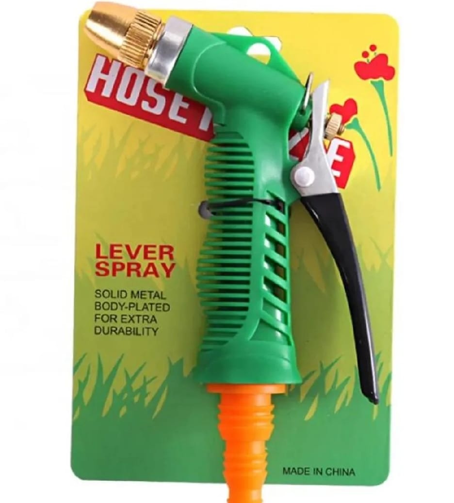 Water Spray Brass Nozzle Gardening Planter High Pressure Water Sprayer With Trigger Spray For Garden Car Washing And Bike Cleaning - Image 3