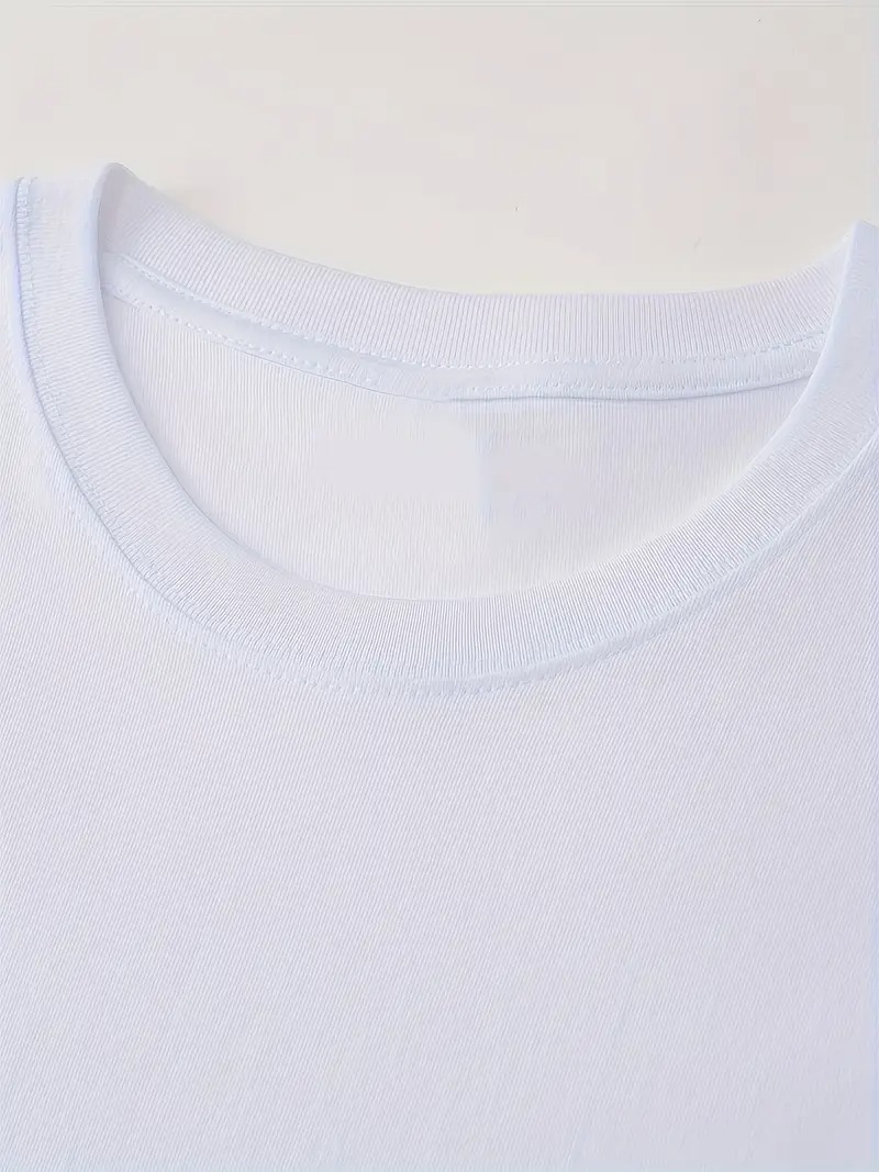 T-Shirt, Easy to Wash & Lightweight Breathable Fabric, for Men - Large - Image 3