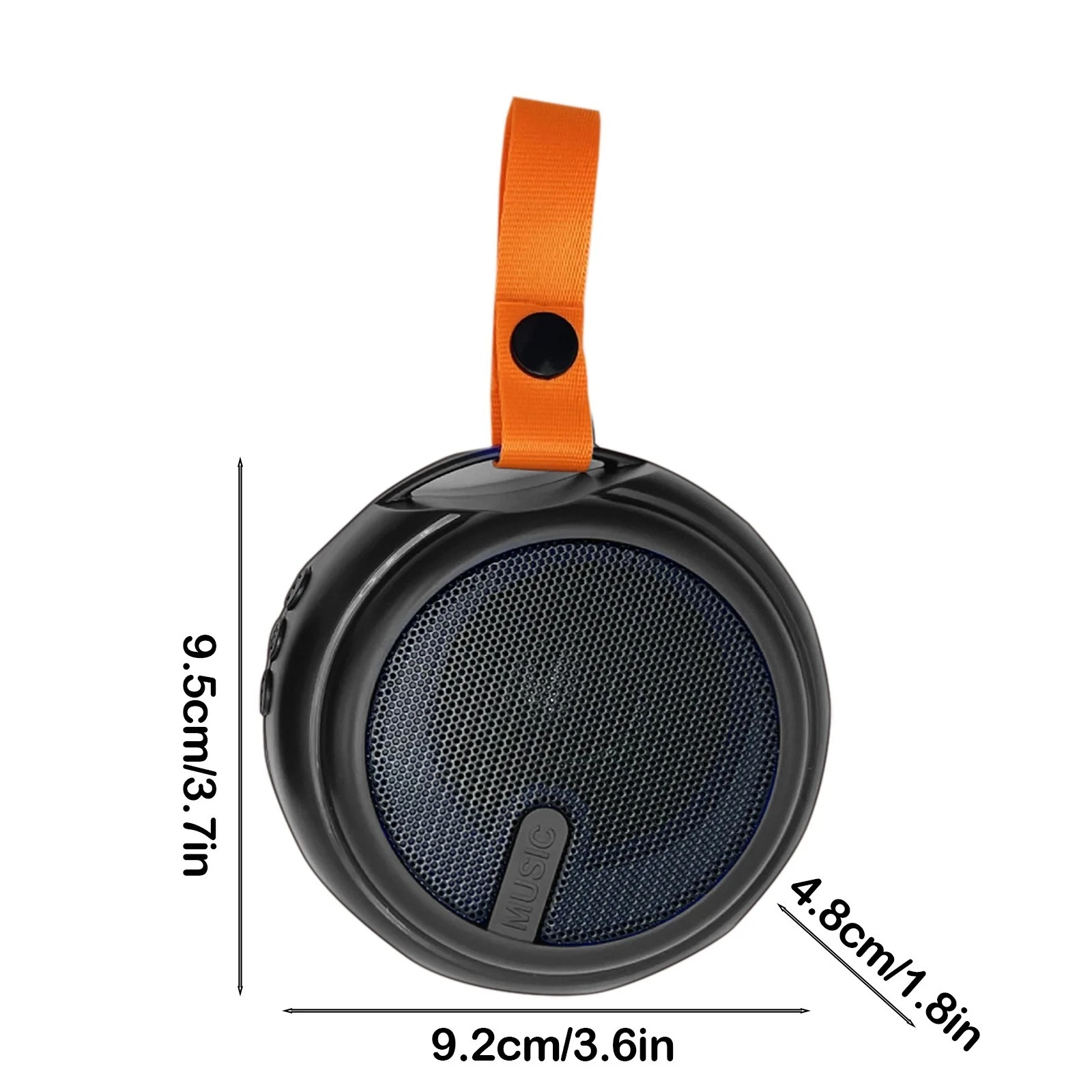 X-316 Mini Bluetooth Speaker – Multi-Function Portable Wireless Outdoor Speaker with USB, TF Card & FM Radio (Random Color) - Image 3