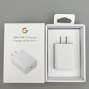 Google 30W USB-C Fast Charger Adapter with Power Delivery 3.0 and PPS Support ~ Without Cable