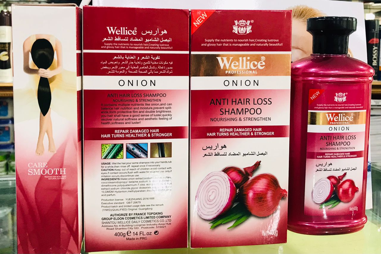 Wellice Professional Onion Anti Hair Loss Shampoo – 400g Hair Care Solution to Strengthen, Nourish & Reduce Hair Fall Naturally - Image 4