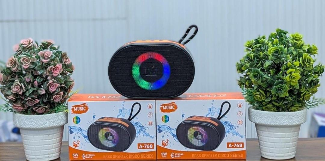 Portable Bluetooth Speaker Wireless Stereo Pairing – Compact Wireless Speaker for Home, Outdoor, Party & Beach (Random Color) - Image 5