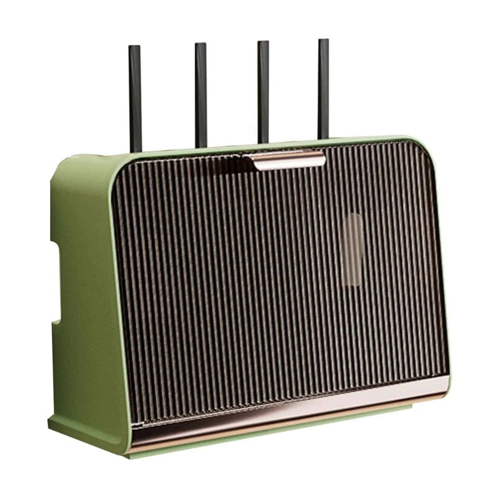 Wall Hanging Wireless WIFI Router Shelf Storage Box Wire Cable Storage Bag Power Cable Organizer Bracket Plug Board Storage Box - Image 3