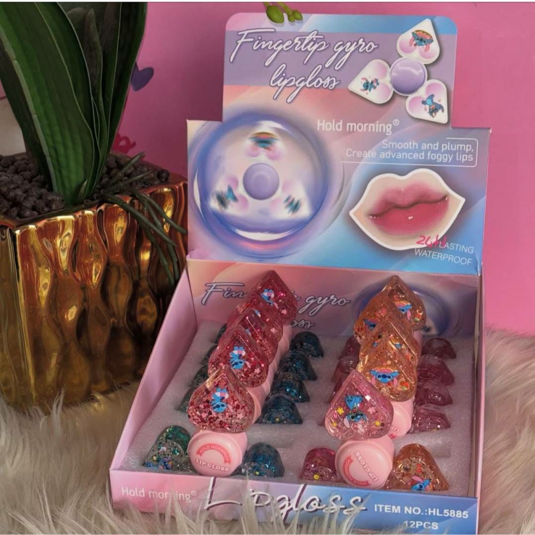 3 in 1 Spinner Lip Oil – Hydrating & Nourishing Lip Care, Lightweight Liquid Formula in Shades of Pink, Smooth & Glossy Finish, Long-Lasting Moisture - Image 3