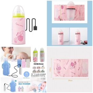 USB Portable Travel Baby Milk Warmer Bag