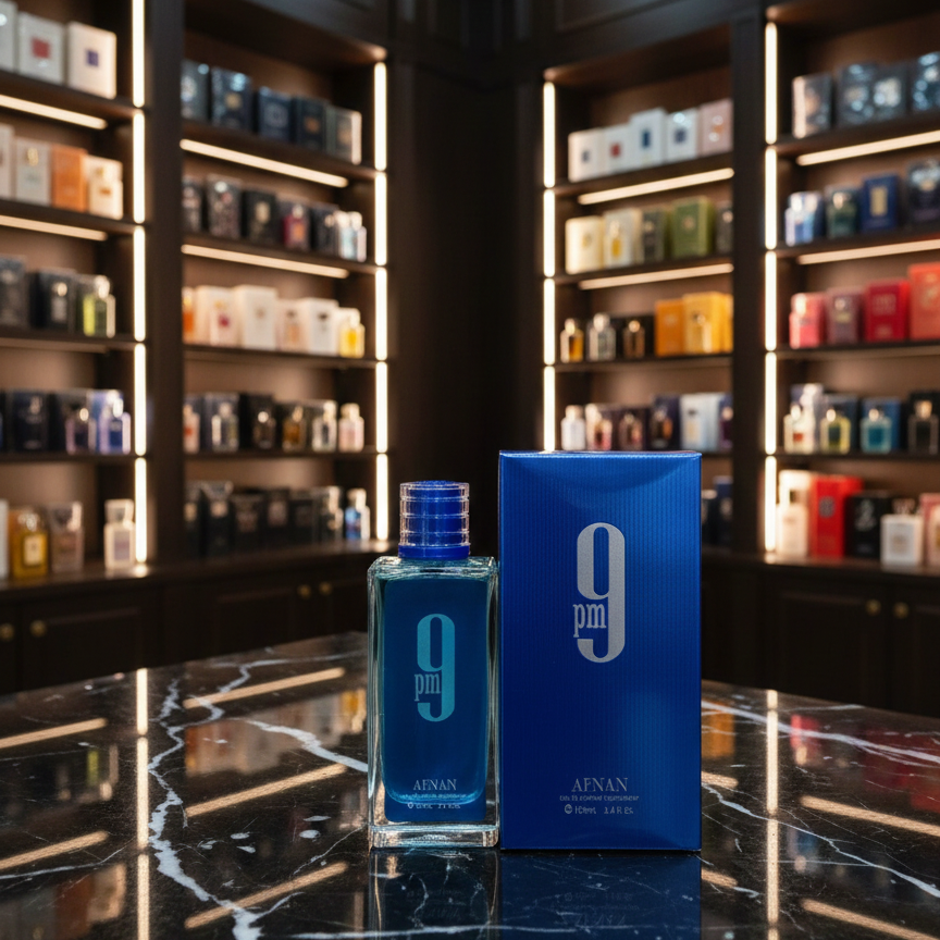 Afnan 9PM Perfume – Unisex EDP 100ml Blue, Long-Lasting Elegant Fragrance for Men & Women - Image 2