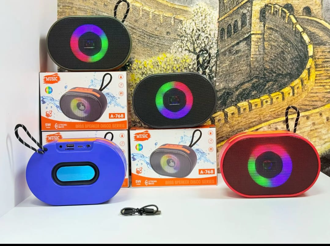 Portable Bluetooth Speaker Wireless Stereo Pairing – Compact Wireless Speaker for Home, Outdoor, Party & Beach (Random Color) - Image 3