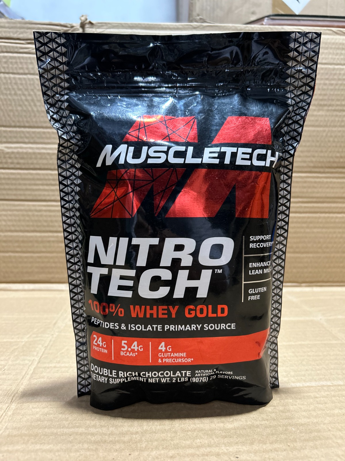 MUSCLETECH NITRO-TECH 100% Whey Gold Protein Powder 2lbs – Premium Whey Blend for Muscle Recovery & Lean Muscle Support - Image 3