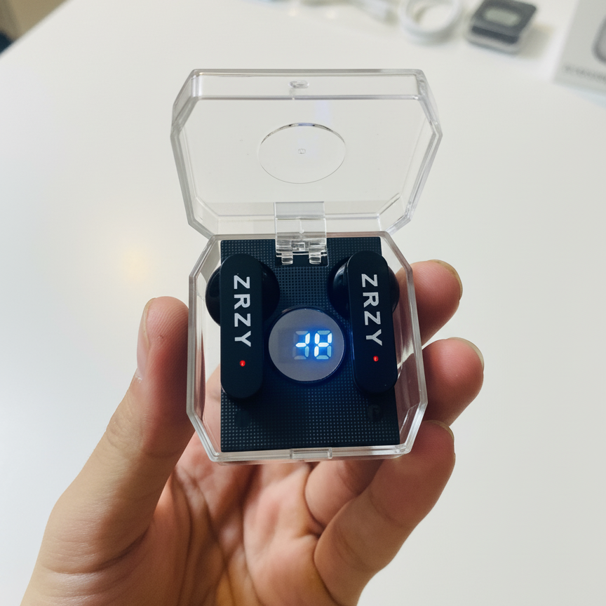 Zrzy New Model BT D30 | Digital Display Bluetooth Device with Long-Lasting Battery – Reliable, Modern & Portable - Image 2