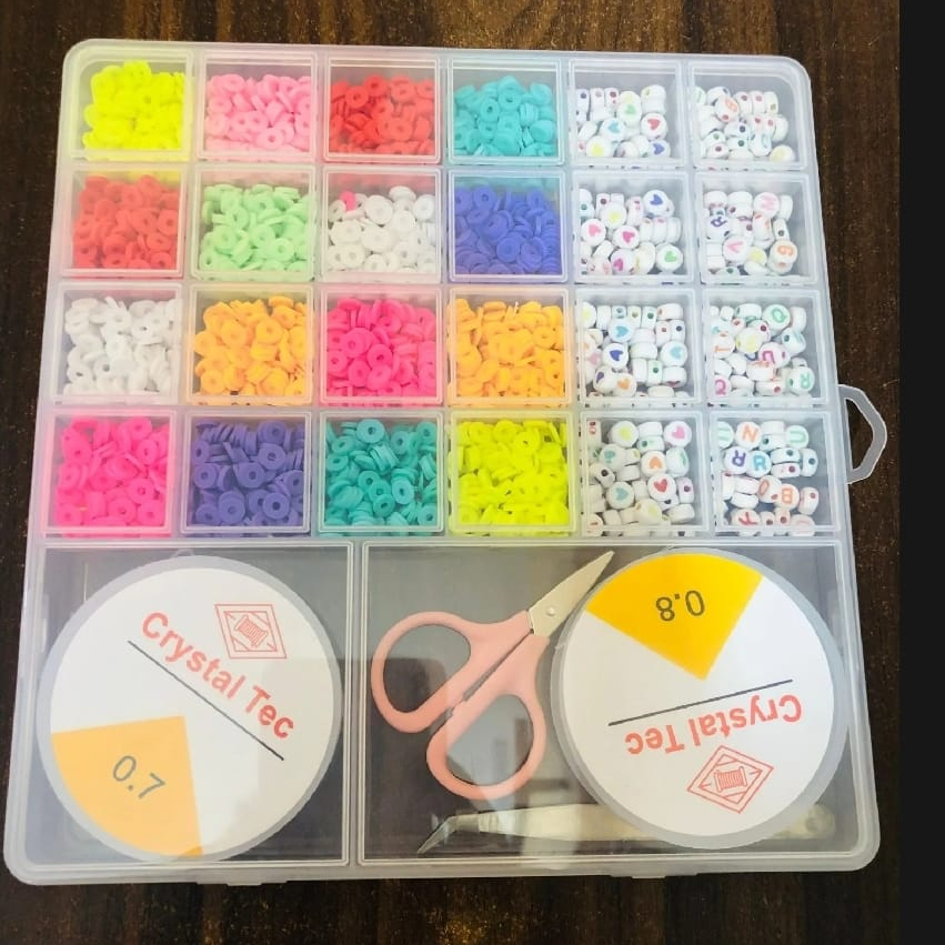 DIY Beads Box – Colorful Beads Set for Necklace & Jewelry Making - Image 5