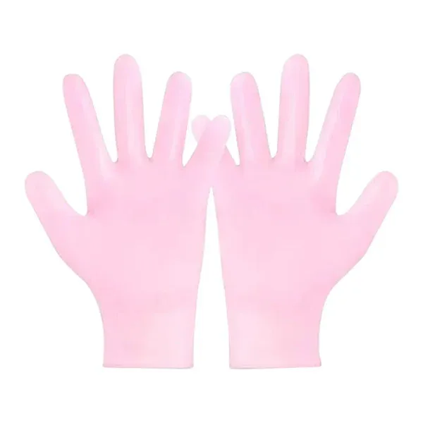 Combo Deal Silicon Gloves And Silicon Socks Durable Quality Comfortable Fit Soft Texture Perfect Choice For Skin Care Relaxation Travel And Household Need - Image 2