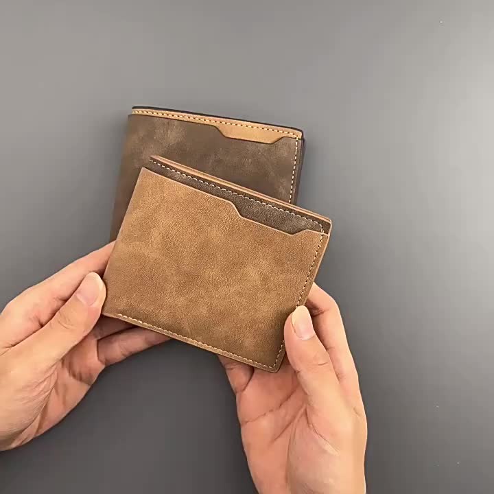 Men’s Leather Wallet with Card Holder, Money Clip & Coin Pocket – Slim Bifold Design for Daily Use, Premium Quality Wallet for Men - Image 3