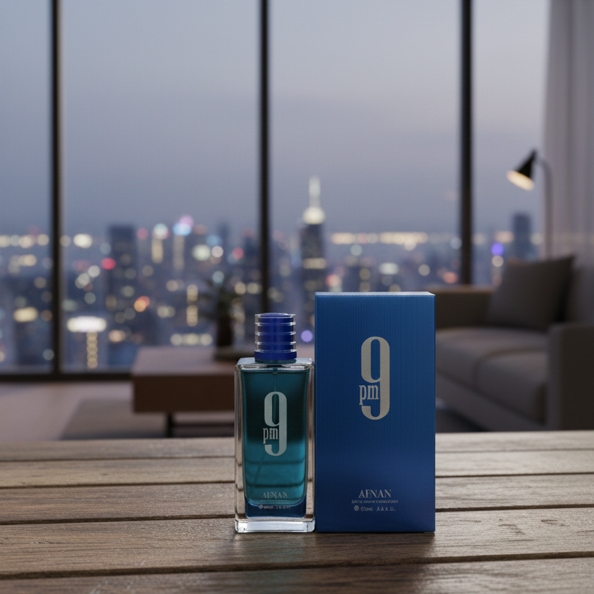 Afnan 9PM Perfume – Unisex EDP 100ml Blue, Long-Lasting Elegant Fragrance for Men & Women - Image 4