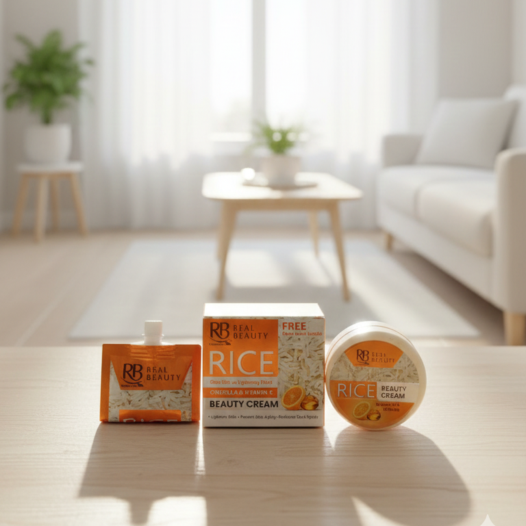 RB Rice Beauty Cream | Free Face Wash Included | Brightening & Nourishing Skincare - Image 2