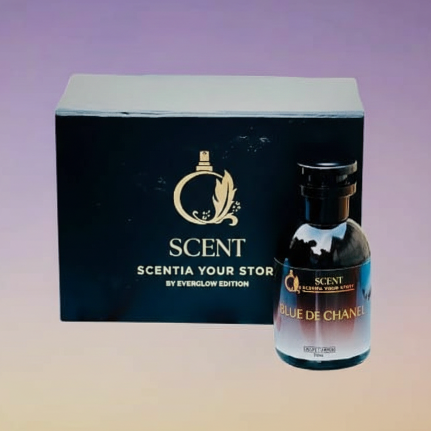Scentia Your Story Blue de Chanel Everglow Edition – Luxury Long-Lasting Perfume 50ml - Image 3